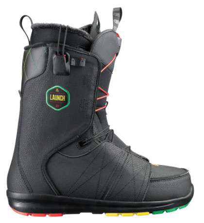 Ботинки сноубордические 13-14 Salomon LAUNCH BLACK/RACING RED/YE  - №1
